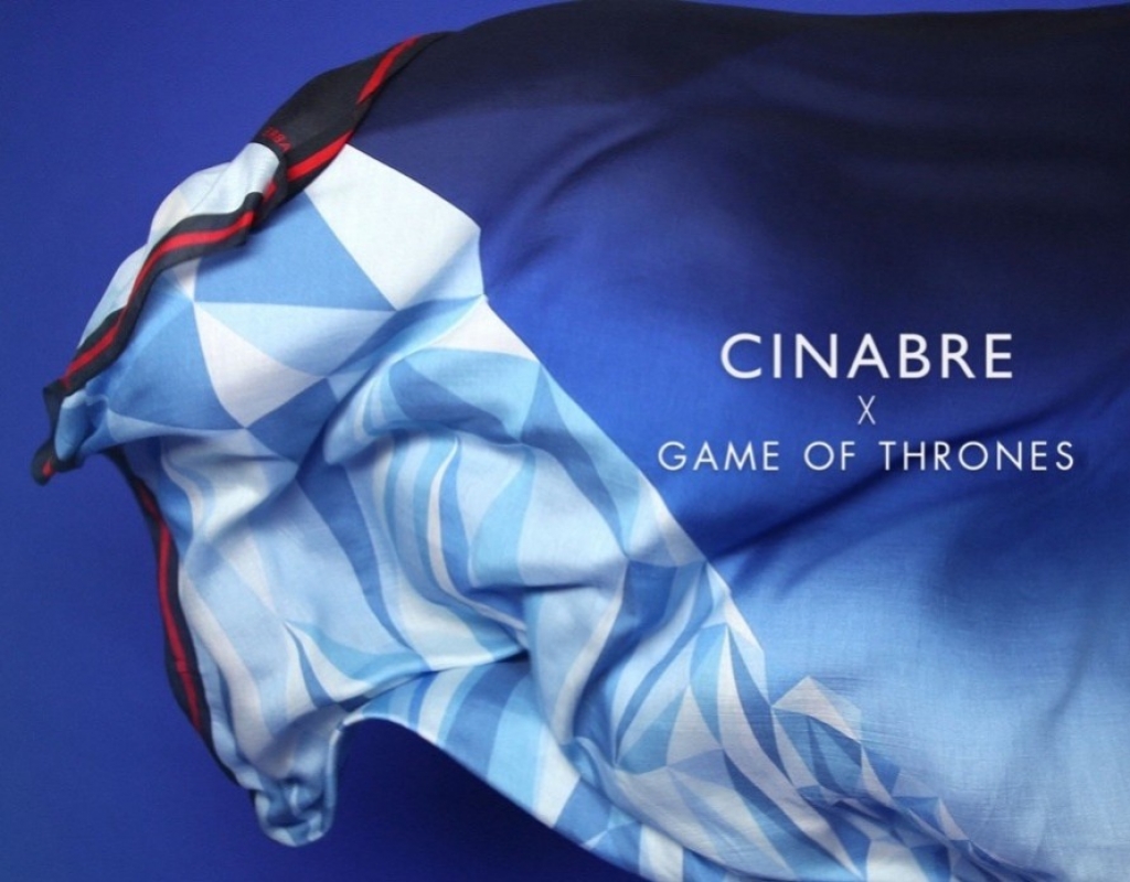 Foulard Cinabre x Game of Thrones